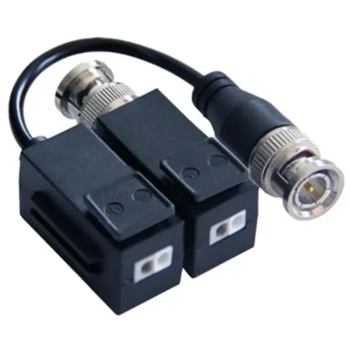 High-Grade Passive BNC HD Video Balun Transceiver (Pair)